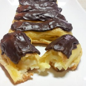 Vanilla eclairs