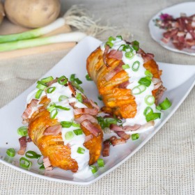 Hasselback Potatoes