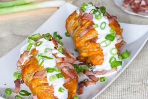 Hasselback Potatoes