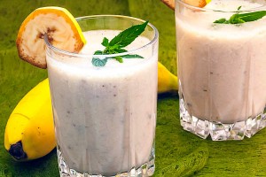 Banana milkshake