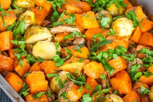 O garnitura de cartofi simpla si delicioasa perfecta pentru friptura